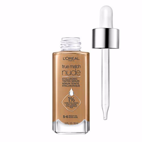 L'Oreal Paris True Match Nude Hyaluronic Tinted Serum Medium Tan 5-6 2