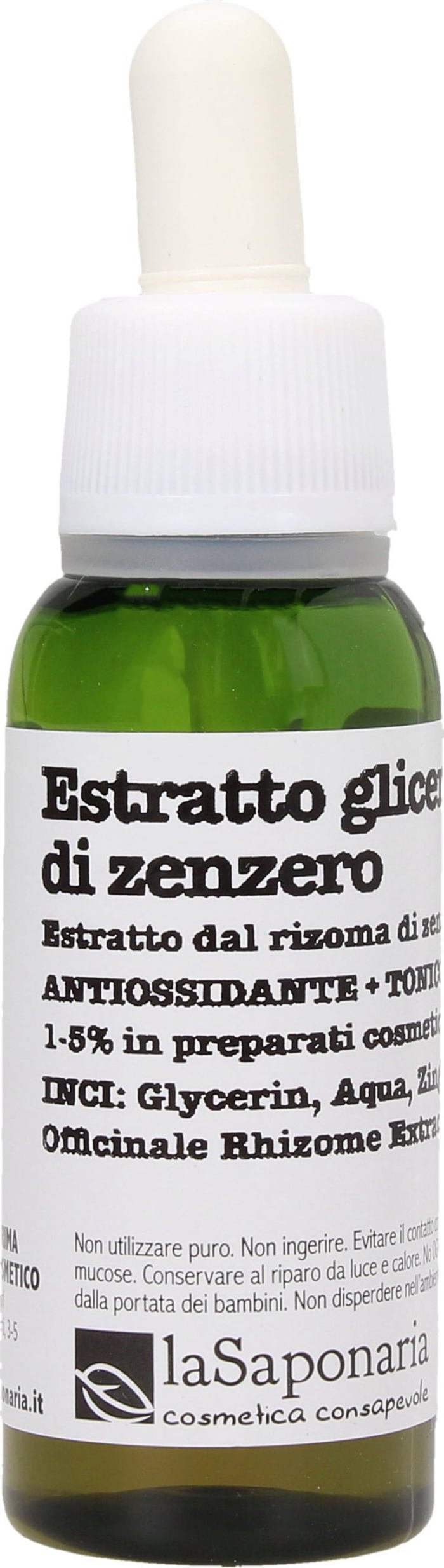 La Saponaria Estratto Glicerico di Zenzero 30 ml