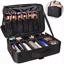 Relavel Travel Makeup Train Case Cosmetic Organizer Portable Artist Storage Bag Thumbnail 2
