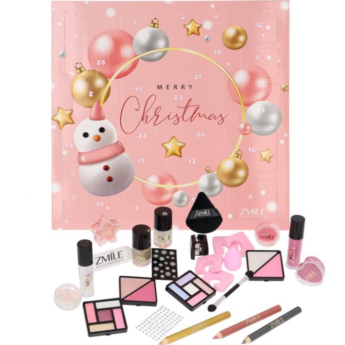 ZMILE COSMETICS Square Snowman calendario dell'Avvento