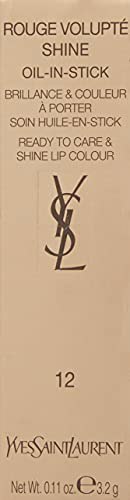 Yves Saint Laurent Rouge Volupte Shine Lipstick No.12 Corail Incandescent 2