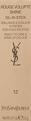 Yves Saint Laurent Rouge Volupte Shine Lipstick No.12 Corail Incandescent Thumbnail 2