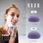 Natural Konjac Facial Sponges, Violet Lavender, Sage Green Thumbnail 4