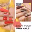 MEFA Gel Nail Polish Set Red, I-Heat Thumbnail 3