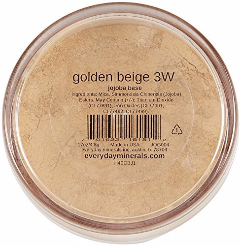 Everyday Minerals Jojoba Base Golden Beige 2