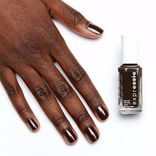 essie expressie Quick-Dry Vegan Nail Polish, 90 take the espresso 9
