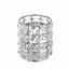 Feyarl 2pcs Crystal Makeup Brush Holder Silver Bling Handcrafted Comb Brush Thumbnail 5