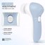 Facial Cleansing Brush Face Scrubber, Misty Blue Thumbnail 6