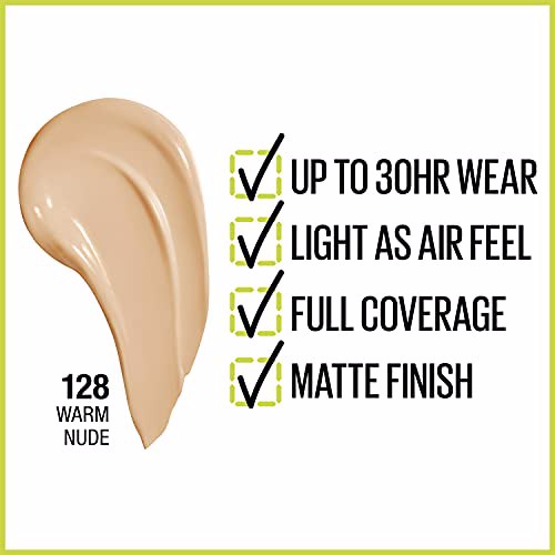 Maybelline Super Stay Full Coverage Liquid Foundation, Warm Nude 4