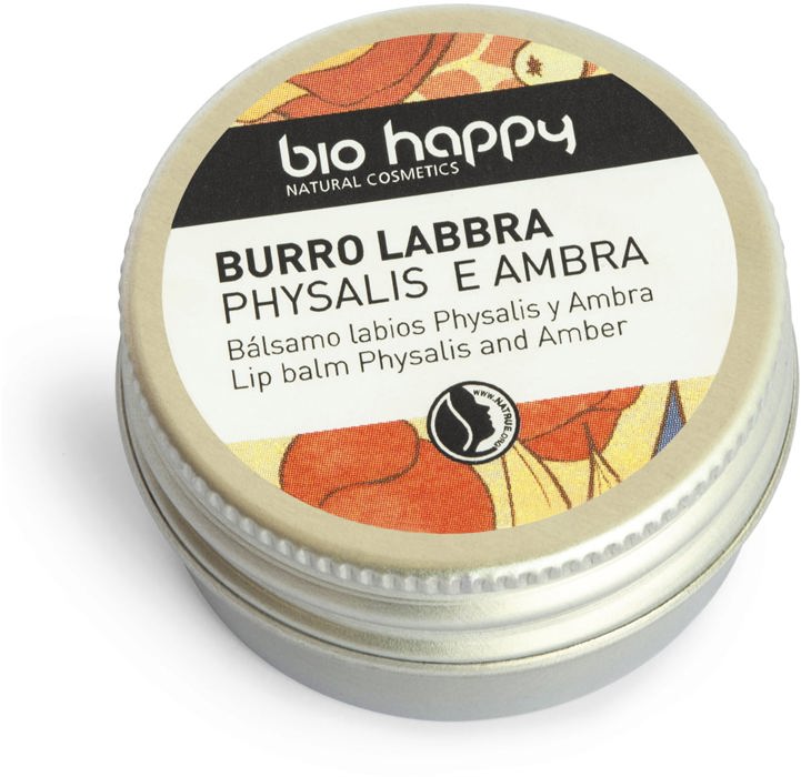 Bio Happy Burro Labbra Physalis e Ambra 1