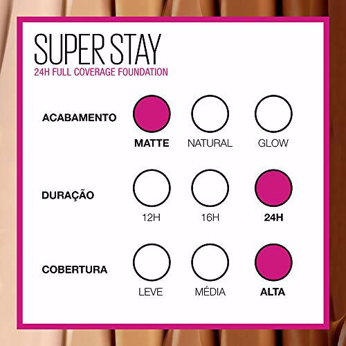Maybelline Super Stay Full Coverage Liquid Foundation Honey 6