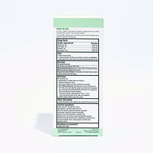 Garnier SkinActive Green Labs Canna-B Pore Perfecting Serum Cream Moisturizer 12