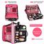 MONSTINA Travel Makeup Bag,Portable Cosmetic Train Case Thumbnail 7