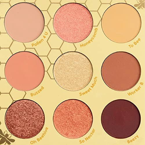 ColourPop Wanna Bee - Eyeshadow Palette (Yellow Neutral Orange Brown Shades)