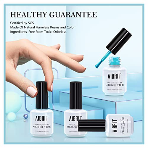 AIBRIT Gel Nail Polish Kit 24pcs 5