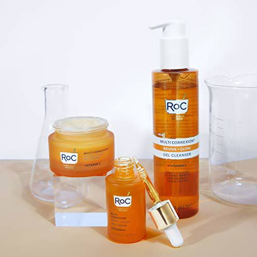 RoC Multi Correxion Revive Glow Vitamin C Face Moisturizer Anti-Aging Gel Cream 8