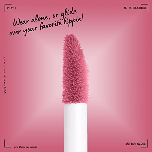 NYX PROFESSIONAL MAKEUP Butter Gloss Angel Food Cake True Mauve 4