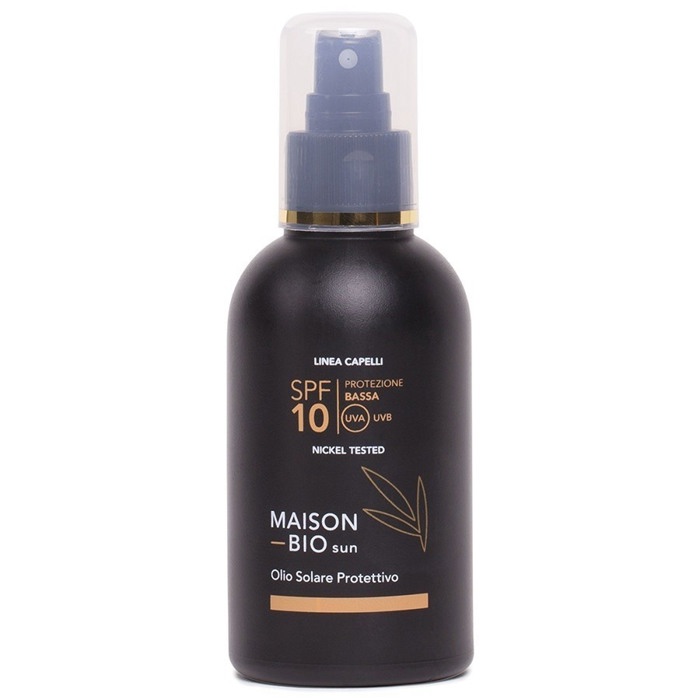 MAISON BIO Olio Capelli Protezione Bassa SPF10 1