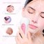 Waterproof Facial Cleansing Spin Brush Set with 3 Exfoliating Brush Heads, Pink Thumbnail 7