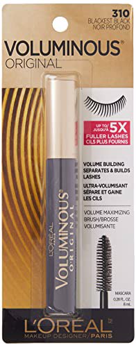 L'Oreal Paris Makeup Voluminous Original Mascara Blackest Black 2
