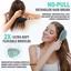 Fiora Naturals Hair Detangling Brush Green Thumbnail 3