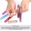 SixVector Premium Glass Nail File With Case Pink Thumbnail 3