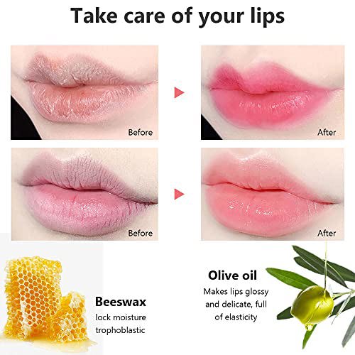 BINGBRUSH 2Pcs Jelly Color Changing Lipstick 3
