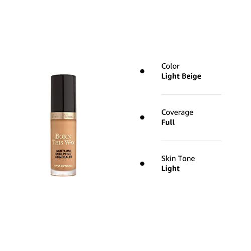Too Faced Born This Way Super Coverage Concealer Light Beige 4