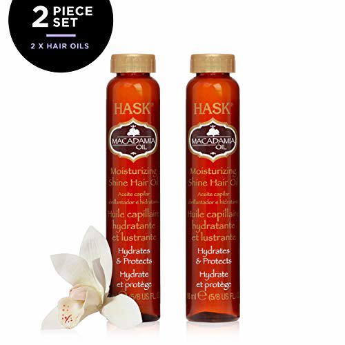 HASK MACADAMIA Moisturizing Hair Oil Vials , MACADAMIA 2