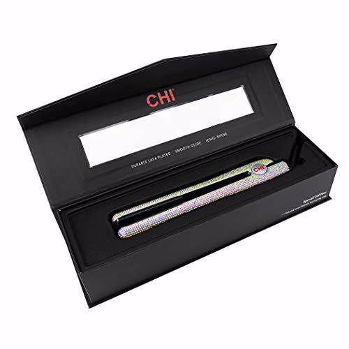 CHI The Sparkler 1" Lava Ceramic Hairstyling Iron Special Edition Silver 2
