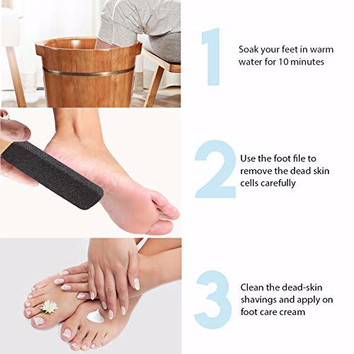 AM 8:00 Foot Scraper Pedicure Foot File 5