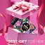 MEFA Gel Nail Polish Pink Set, N-Sweet Cherry Thumbnail 8