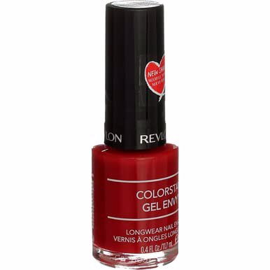 Revlon ColorStay Gel Envy Longwear Nail Polis, 550 All On Red 8