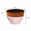 Daubigny Foundation Makeup Brush Flat Top Kabuki Hexagon Face Blush Light Pink Thumbnail 6