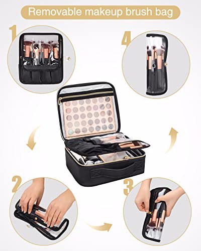Relavel Makeup Case Cosmetic Organizer 4