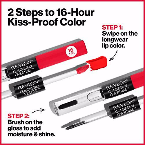 Revlon ColorStay Overtime Lipcolor, All Night Fuchsia (470) 4
