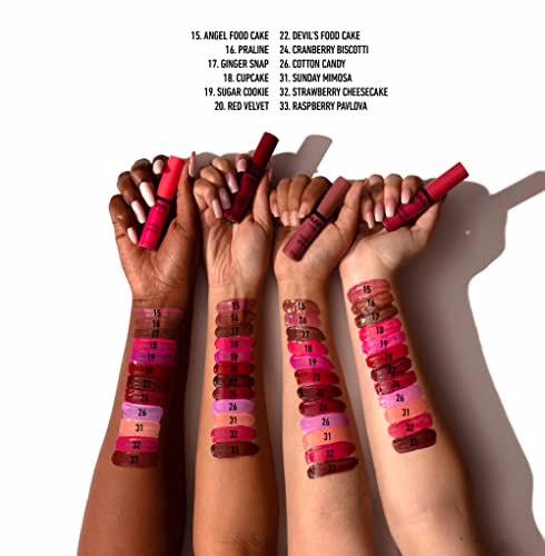 NYX PROFESSIONAL MAKEUP Butter Gloss Red Velvet Deep Red 5