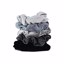 Kitsch Velvet Scrunchies, Black/Gray Thumbnail 2