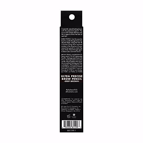 e.l.f., Ultra Precise Brow Pencil, Deep Brown 2