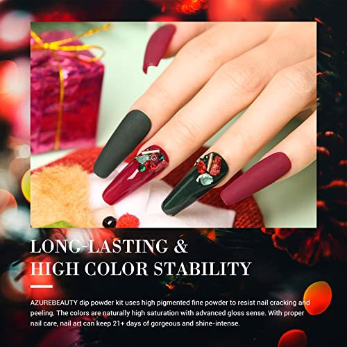 AZUREBEAUTY Dip Powder Set, Cm-Happy New Year 4