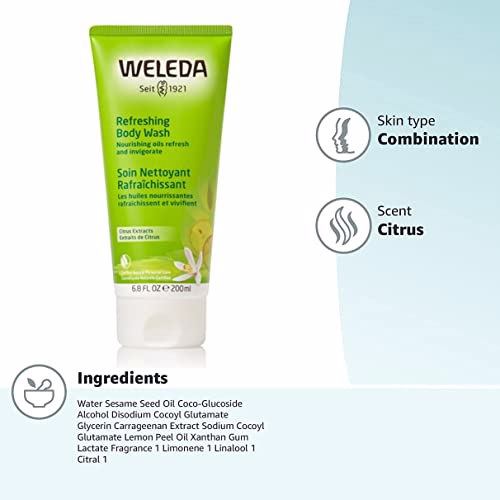 Weleda Refreshing Citrus Body Wash 3