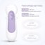Waterproof Facial Cleansing Spin Brush Set 3 Exfoliating Brush Heads, Purple Thumbnail 4