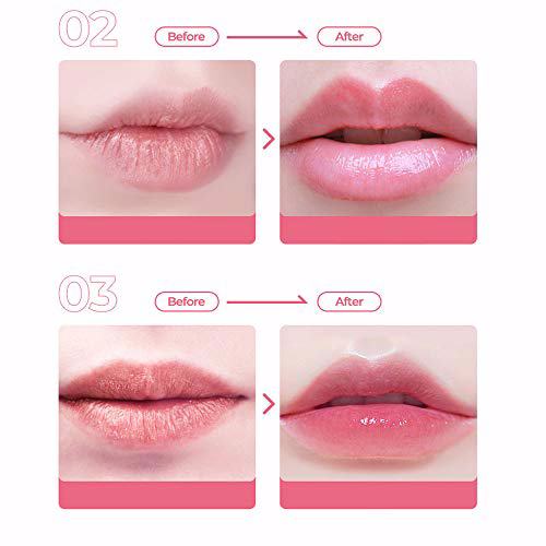 DEERWIN 20Pcs Cranberry Crystal Lip Mask  6