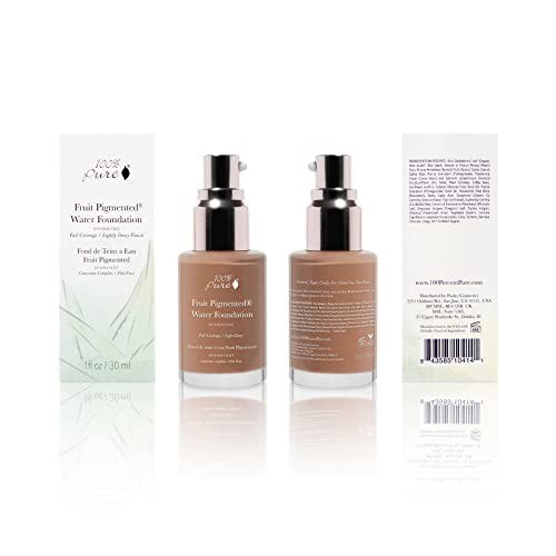100% PURE Fruit Pigmented Full Coverage Water Foundation, Neutral 4.0 8