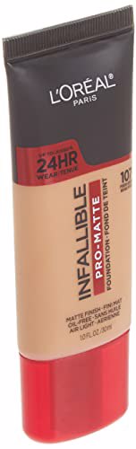 L'Oreal Paris Infallible Pro-Matte Foundation, Fresh Beige 107 4