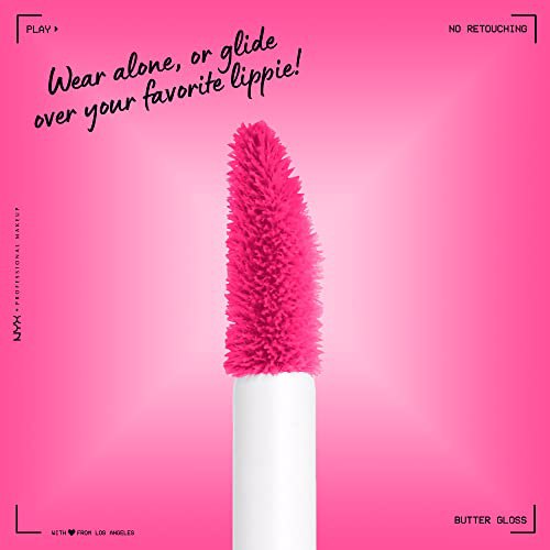 NYX PROFESSIONAL MAKEUP Butter Gloss Summer Fruit Hot Pink 4
