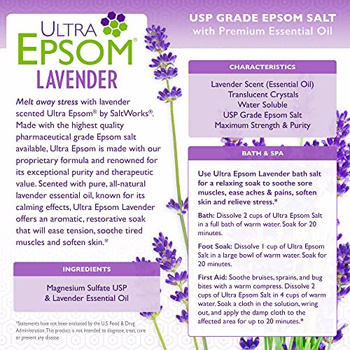 SaltWorks Ultra Epsom, Lavender 3