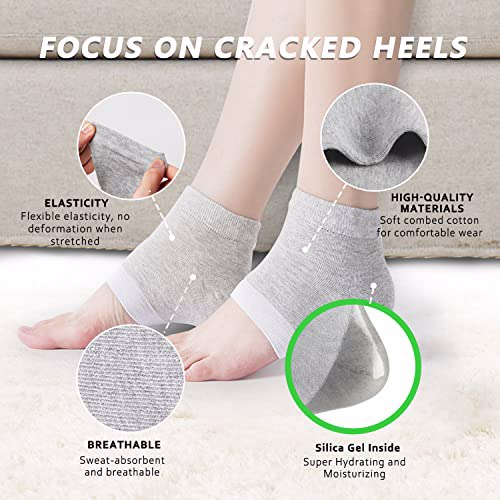 Grocerism Urea Cream Moisturizing Socks 3