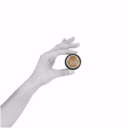 Maybelline New York ColorTattoo Metal 24HR Cream Gel Eyeshadow, Bold Gold 5