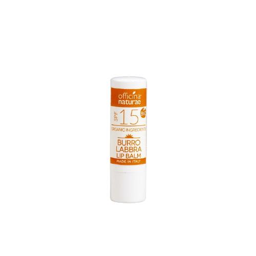 Officina Naturae Burro Labbra Bio Solare SPF 15 1
